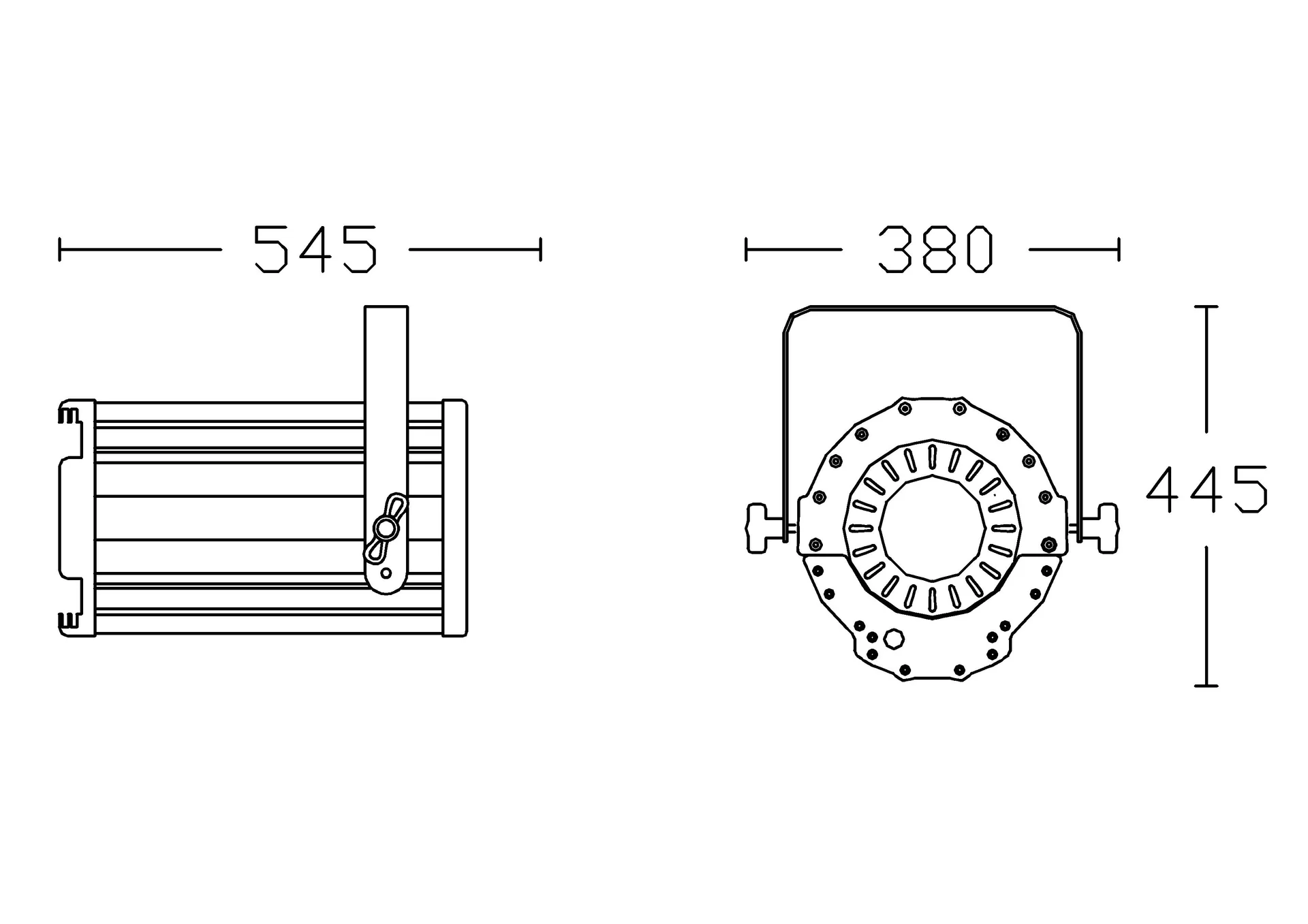 2000W Spotlight, image 2