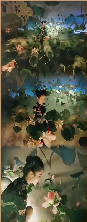 「我做了一个红楼梦」光影艺术展，图片 3
