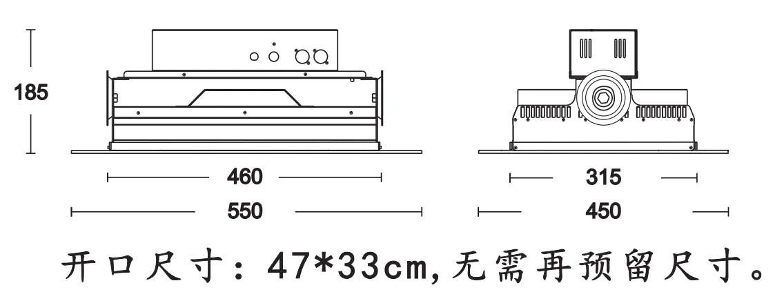 嵌入式平板灯,图片 1