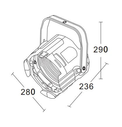 60颗3W LED PAR灯,图片 1